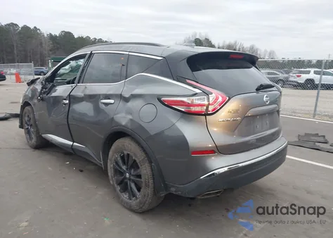 2017 Nissan Murano Sv z USA, uszkodzony, nr VIN 5N1AZ2MG1HN203700